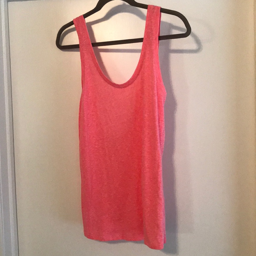 VS Neon Pink Low Back Tank